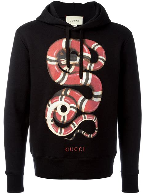 cool gucci hoodies|gucci hoodie men black.